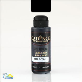 خرید رنگ اکریلیک کادنس، خرید رنگ اکریلیک، رنگ اکریلیک مشکی، هنری آنلاین