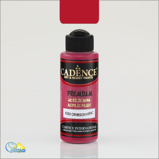 خرید رنگ اکریلیک کادنس، خرید رنگ اکریلیک، رنگ اکریلیک قرمز، هنری آنلاین