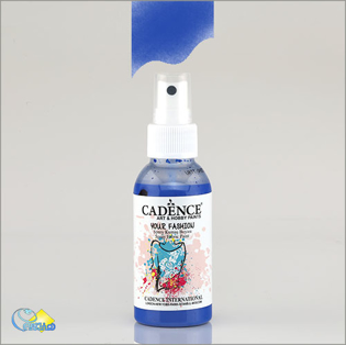 خرید رنگ پارچه، خرید اسپری رنگ پارچه، رنگ پارچه آبی، هنری آنلاین