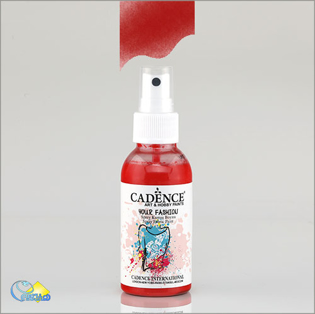 خرید رنگ پارچه، خرید اسپری رنگ پارچه، رنگ پارچه قرمز، هنری آنلاین