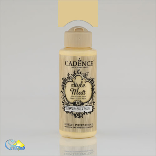 خرید رنگ اکریلیک کادنس، خرید رنگ اکریلیک استایل مات، رنگ اکریلیک زرد، هنری آنلاین