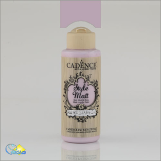 خرید رنگ اکریلیک کادنس، خرید رنگ اکریلیک استایل مات، رنگ اکریلیک یاسی، هنری آنلاین