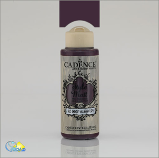 خرید رنگ اکریلیک کادنس، خرید رنگ اکریلیک استایل مات، رنگ اکریلیک بنفش، هنری آنلاین