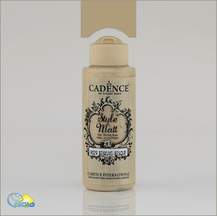 خرید رنگ اکریلیک کادنس، خرید رنگ اکریلیک استایل مات، رنگ اکریلیک کرم، هنری آنلاین