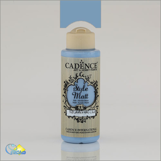 خرید رنگ اکریلیک کادنس، خرید رنگ اکریلیک استایل مات، رنگ اکریلیک آبی، هنری آنلاین