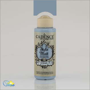 خرید رنگ اکریلیک کادنس، خرید رنگ اکریلیک استایل مات، رنگ اکریلیک آبی سربی، هنری آنلاین