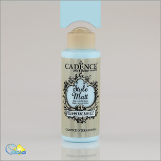 خرید رنگ اکریلیک کادنس، خرید رنگ اکریلیک استایل مات، رنگ اکریلیک آبی، هنری آنلاین