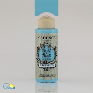 خرید رنگ اکریلیک کادنس، خرید رنگ اکریلیک استایل مات، رنگ اکریلیک آبی، هنری آنلاین