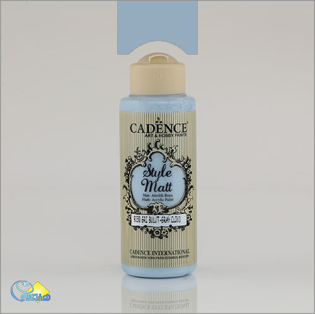 خرید رنگ اکریلیک کادنس، خرید رنگ اکریلیک استایل مات، رنگ اکریلیک آبی، هنری آنلاین