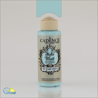 خرید رنگ اکریلیک کادنس، خرید رنگ اکریلیک استایل مات، رنگ اکریلیک آبی، هنری آنلاین