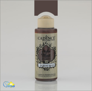 خرید رنگ اکریلیک کادنس، خرید رنگ اکریلیک استایل مات، رنگ اکریلیک قهوه ای، هنری آنلاین