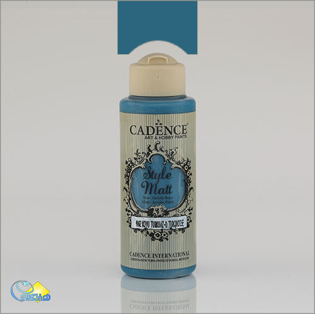 خرید رنگ اکریلیک کادنس، خرید رنگ اکریلیک استایل مات، رنگ اکریلیک فیروزه ای، هنری آنلاین