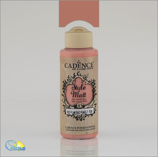 خرید رنگ اکریلیک کادنس، خرید رنگ اکریلیک استایل مات، رنگ اکریلیک صورتی، هنری آنلاین