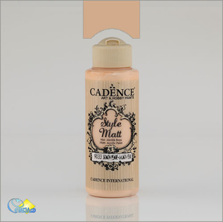 خرید رنگ اکریلیک کادنس، خرید رنگ اکریلیک استایل مات، رنگ اکریلیک گلبهی، هنری آنلاین