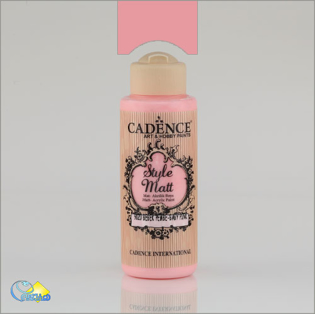 خرید رنگ اکریلیک کادنس، خرید رنگ اکریلیک استایل مات، رنگ اکریلیک صورتی، هنری آنلاین