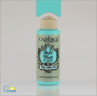 خرید رنگ اکریلیک کادنس، خرید رنگ اکریلیک استایل مات، رنگ اکریلیک سبز، هنری آنلاین