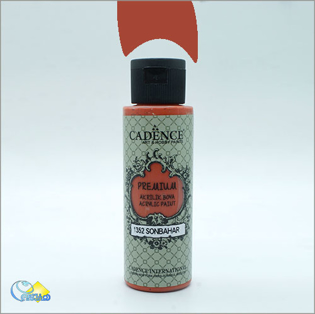 خرید رنگ اکریلیک کادنس، خرید رنگ اکریلیک، رنگ اکریلیک نارنجی، هنری آنلاین