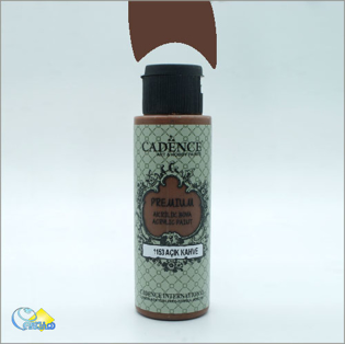 خرید رنگ اکریلیک کادنس، خرید رنگ اکریلیک، رنگ اکریلیک قهوه ای، هنری آنلاین