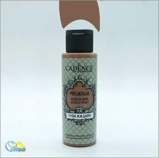 خرید رنگ اکریلیک کادنس، خرید رنگ اکریلیک، رنگ اکریلیک قهوه ای، هنری آنلاین