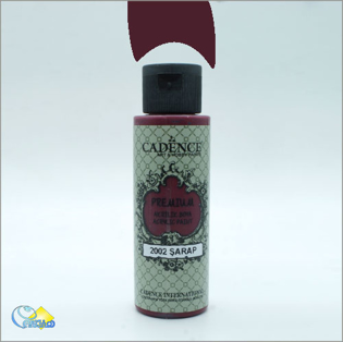 خرید رنگ اکریلیک کادنس، خرید رنگ اکریلیک، رنگ اکریلیک شرابی، هنری آنلاین