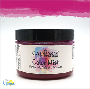 جوهر ترکیبی Color Mist کادنس، Cadence Blending Ink برای طراحی و نقاشی، جوهر اکریلیک سرخابی روشن، هنری آنلاین
