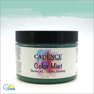 جوهر ترکیبی Color Mist کادنس، Cadence Blending Ink برای طراحی و نقاشی، جوهر اکریلیک سبز یشمی، هنری آنلاین