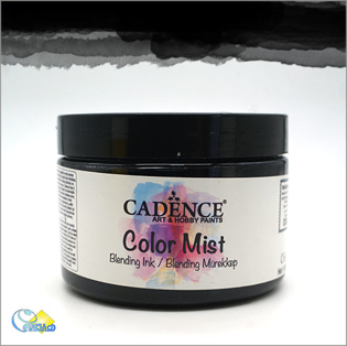 جوهر ترکیبی Color Mist کادنس، Cadence Blending Ink برای طراحی و نقاشی، جوهر اکریلیک مشکی، هنری آنلاین