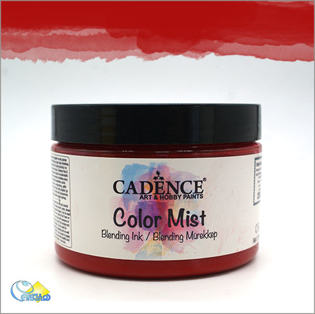 جوهر ترکیبی Color Mist کادنس، Cadence Blending Ink برای طراحی و نقاشی، جوهر اکریلیک قرمز، هنری آنلاین