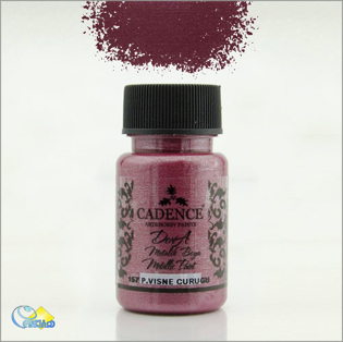 خرید رنگ دورا متالیک، رنگ فوق براق، خرید رنگ اکریلیک عنابی، هنری آنلاین