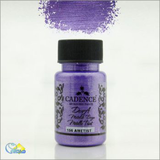 خرید رنگ دورا متالیک، رنگ فوق براق، خرید رنگ اکریلیک بنفش، هنری آنلاین