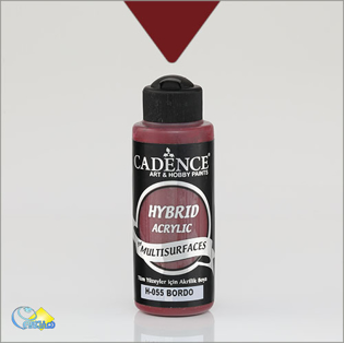 خرید رنگ مولتی سورفیس، خرید رنگ اکریلیک، خرید رنگ مولتی سورفیس زرشکی، هنری آنلاین