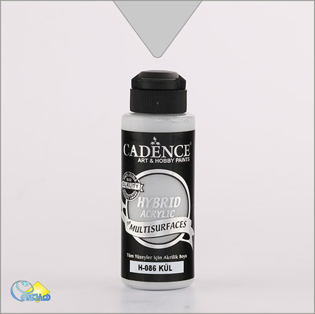 خرید رنگ مولتی سورفیس، خرید رنگ اکریلیک، خرید رنگ مولتی سورفیس خاکستری، هنری آنلاین