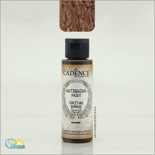 خرید رنگ کهنه کاری، خرید رنگ آنتیک، خرید رنگ پتینه، رنگ کهنه کاری قهوه ای، هنری آنلاین