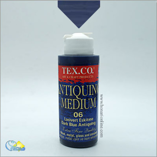 خرید رنگ کهنه کاری، خرید رنگ آنتیک، خرید رنگ پتینه، رنگ کهنه کاری آبی، هنری آنلاین