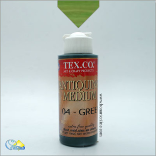 خرید رنگ کهنه کاری، خرید رنگ آنتیک، خرید رنگ پتینه، رنگ کهنه کاری سبز، هنری آنلاین