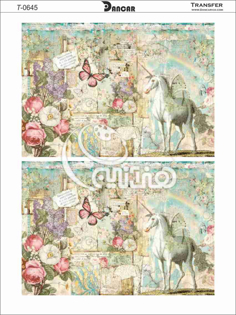 خرید کاغذ ترانسفر - خرید ترانسفر - خرید دکوپاژ - هنری آنلاین - هنری - هنر