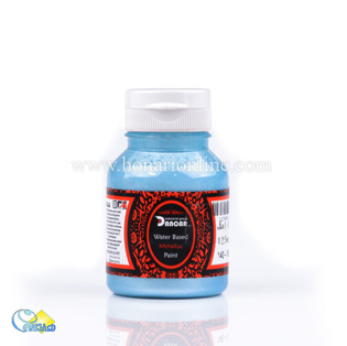 خرید رنگ اکریلیک، رنگ اکریلیک متالیک، رنگ اکریلیک آبی، هنری آنلاین