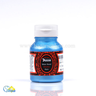 خرید رنگ اکریلیک، رنگ اکریلیک متالیک، رنگ اکریلیک آبی، هنری آنلاین