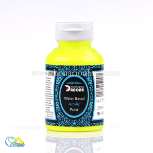 خرید رنگ اکریلیک، رنگ اکریلیک دانکار، رنگ اکریلیک زرد، هنری آنلاین