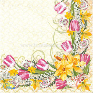 خرید دستمال طرح دار آلمانی مناسب برای دکوپاژ _ هنری آنلاین _ دیجی کالا