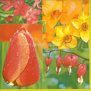 خرید دستمال طرح دار آلمانی مناسب برای دکوپاژ _ هنری آنلاین _ دیجی کالا