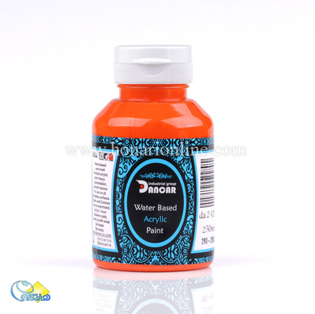 خرید رنگ اکریلیک، رنگ اکریلیک دانکار، رنگ اکریلیک نارنجی، هنری آنلاین