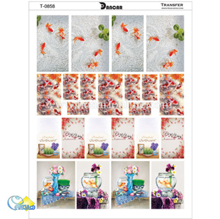 خرید کاغذ ترانسفر - خرید ترانسفر - خرید ترانسفر سال نو ،خرید ترانسفر نوروز ،خرید دکوپاژ - هنری آنلاین - هنری - هنر