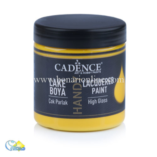 خرید رنگ لاکی، خرید رنگ اکریلیک، رنگ لاکی زرد خورشیدی، هنری آنلاین