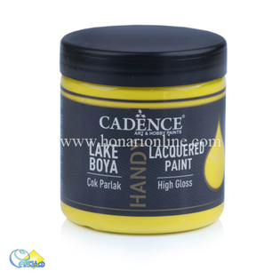 خرید رنگ لاکی، خرید رنگ اکریلیک، رنگ لاکی زرد لیمویی، هنری آنلاین