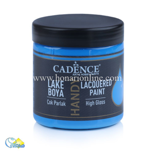 خرید رنگ لاکی، خرید رنگ اکریلیک، رنگ لاکی آبی، هنری آنلاین