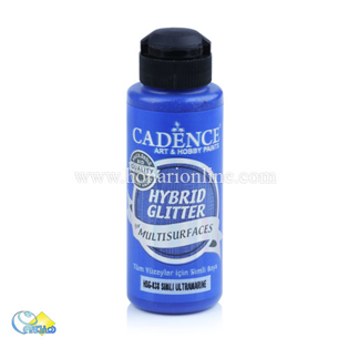 خرید رنگ مولتی سورفیس اکلیلی، خرید رنگ اکریلیک، رنگ مولتی سورفیس آبی، هنری آنلاین