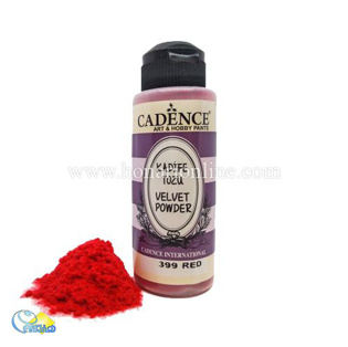 خرید پودر مخمل کادنس ،پودر مخمل قرمز، خرید لوازم مخمل کاری در هنری آنلاین ،هنر ،هنری