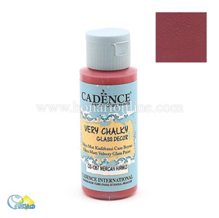 خرید رنگ شیشه،وری چالکی گلس دکور، رنگ ویترای، رنگ شیشه قرمز، هنری آنلاین