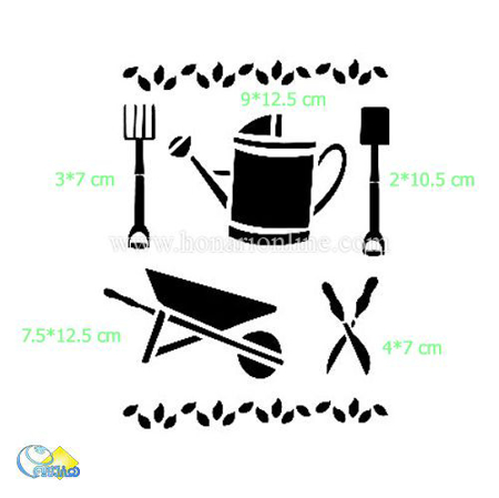 خرید شابلون ،خرید شابلون استنسیل ،خرید شابلون دیواری ،لوازم پتینه کاری در هنری آنلاین ،هنر ،هنری